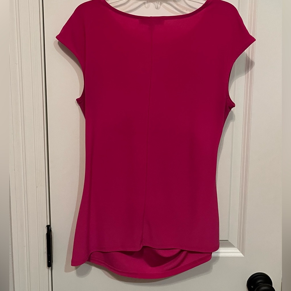 Pink rouched top - Picture 3 of 3